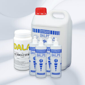 Lote 1 Potenciadores de electrólisis y ácido cítrico