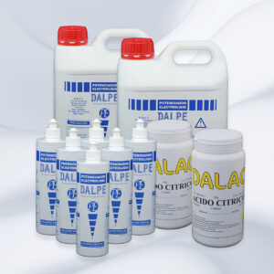 Lote 2 Potenciadores de electrólisis y ácido cítrico